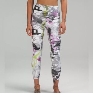 lululemon athletica Multicolor Abstract Leggings